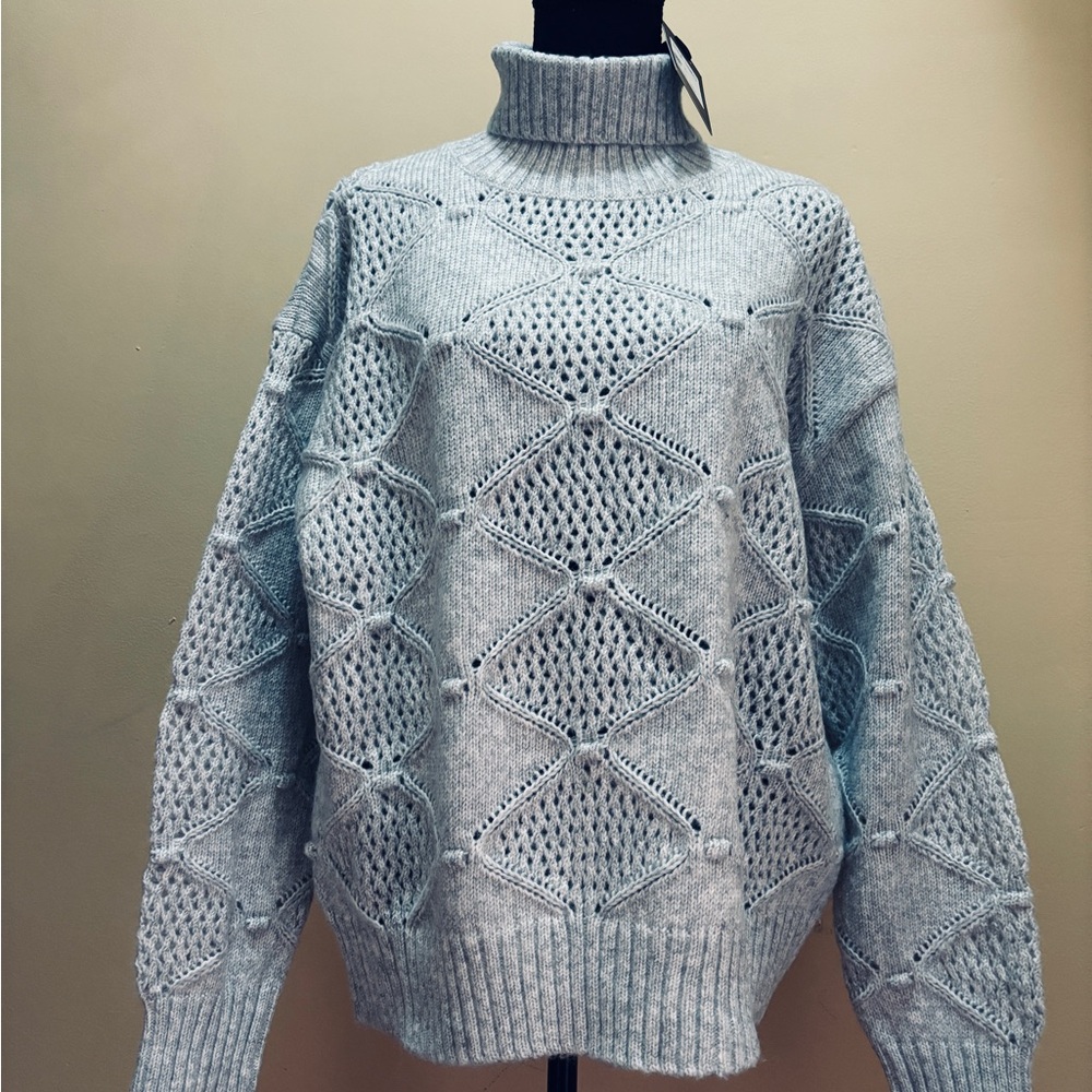 Oliver.o Gray Turtleneck Sweeter Size XL